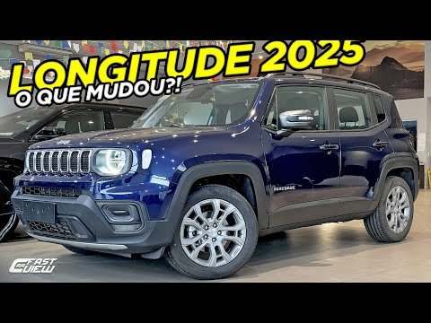 NOVO JEEP RENEGADE LONGITUDE 2025 VERSÃO +VENDIDA FOI DEPENADA? AGORA O CUSTO BENEFÍCIO JÁ ERA ☹️