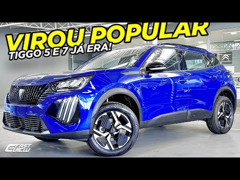 NOVO PEUGEOT 2008 2025 VERSÃO BARATA FEZ OUTROS SUVS PERDEREM SENTIDO! ADEUS T-CROSS, CRETA, TRACKER