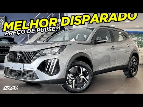 NOVO PEUGEOT 2008 2025 VERSÃO INTERMEDIÁRIA DESTRÓI NIVUS, T-CROSS, FASTBACK, PULSE, CRETA E TRACKER