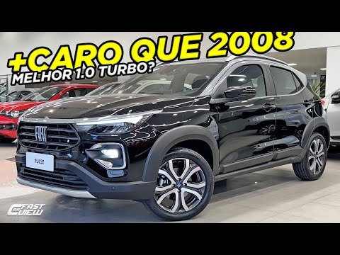 NOVO FIAT PULSE IMPETUS 2025 MOSTRA QUE PEUGEOT 2008 ALLURE É BARATO? AMBOS 1.0 TURBO QUAL É MELHOR?