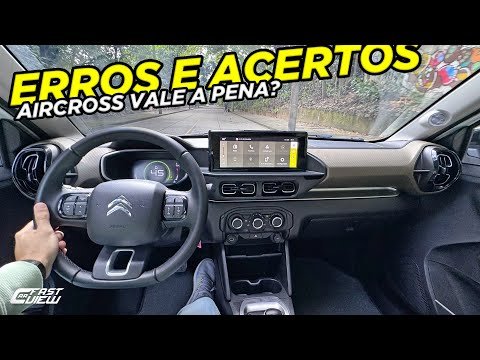 TEST DRIVE CITROEN C3 AIRCROSS 2024 MOSTROU +ACERTOS DO QUE ERROS PARA QUEM QUER SUV TURBO “BARATO”