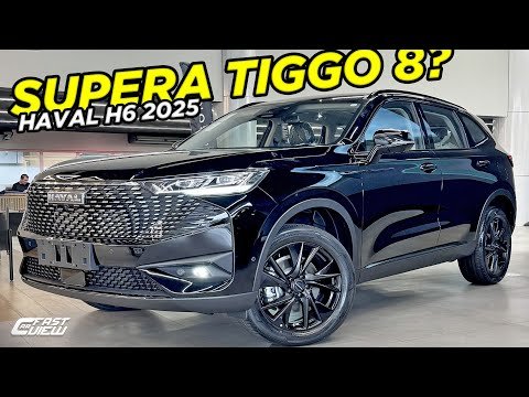 NOVO GWM HAVAL H6 HEV 2025 R$26 MIL +CARO QUE TIGGO 8 PRO VALE A PENA? TRAZ +POTÊNCIA E ECONOMIA!