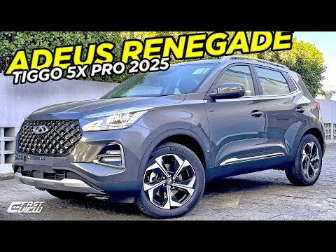 NOVO CAOA CHERY TIGGO 5X PRO 2025 ÚNICO SUV “POPULAR” COM TETO SOLAR E LUZ AMBIENTE VALE A PENA!