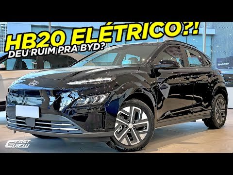 NOVO HYUNDAI KONA ELÉTRICO 2024 SUPERA CHINÊS NA CONFIABILIDADE? +CARO QUE DOLPHIN PLUS E GWM ORA!