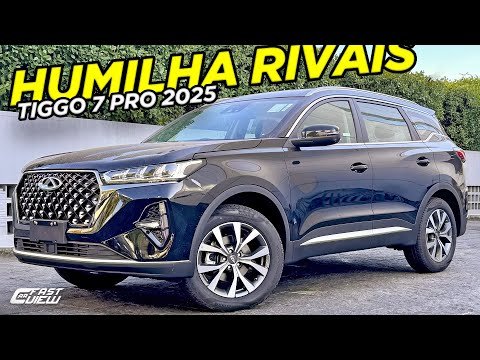 NOVO CAOA CHERY TIGGO 7 PRO MAX DRIVE 2025 SUPERA COMPASS, TAOS E C. CROSS SENDO +BARATO E +EQUIPADO