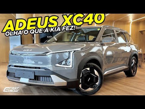 KIA SONHANDO ALTO? NOVO KIA EV5 2025 CHEGA COM AUTONOMIA GIGANTE PARA DERROTAR BMW IX1, XC40 E BYD