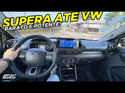 CITROEN ACERTOU DEMAIS! TEST DRIVE NOVO C3 YOU 2025 +RÁPIDO, BARATO E ESPAÇOSO QUE POLO, 208 E ONIX