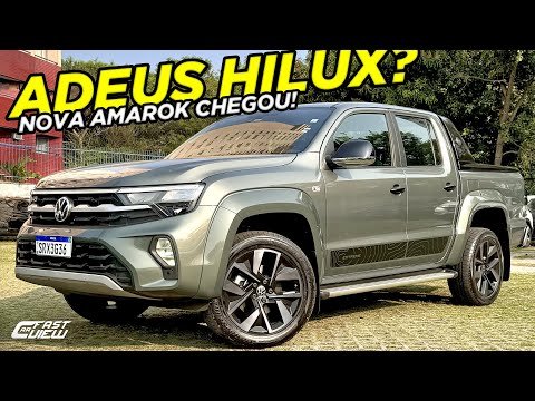 SEM CHANCE PARA A CONCORRÊNCIA? NOVA VOLKSWAGEN AMAROK 2025 TRAZ O MELHOR MOTOR V6 E MUITOS VACILOS!