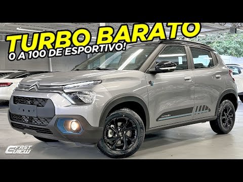 NOVO CITROEN C3 YOU 2025 BARATO, RÁPIDO E ESPAÇOSO! SUPERA TODOS OS HATCHS COM 0 A 100 DE POLO GTS!