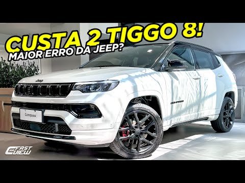 NOVO JEEP COMPASS BLACKHAWK 2025 2X +CARO QUE TIGGO 8 PRO VALE A PENA? NEM “JEEPEIRO” QUER MAIS!