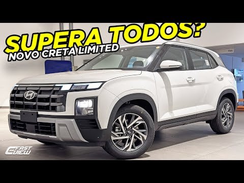 ACABAMENTO DE VW?😨 NOVO CRETA 2025 COM MOTOR 1.0 +CARO QUE TIGGO 7 SUPERA 2008, T-CROSS E RENEGADE?