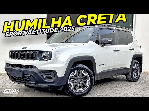 10X MELHOR QUE CRETA! NOVO RENEGADE 2025 +POTENTE E EQUIPADO NO MESMO PREÇO FAZ HYUNDAI CHORAR!