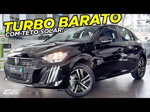 NENHUM HATCH TRAZ ISSO 😱 NOVO 208 ALLURE TÁ DE GRAÇA POR MENOS DE R$100 MIL E HUMILHA A CONCORRÊNCIA