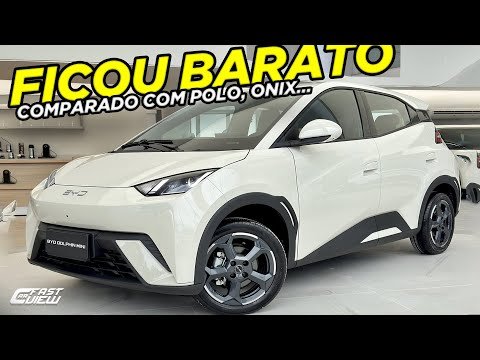 AGORA COM 5 LUGARES FAZ ESQUECER POLO, ONIX E OUTROS HATCHS? NOVO DOLPHIN MINI 2025 ENTREGA MUITO!