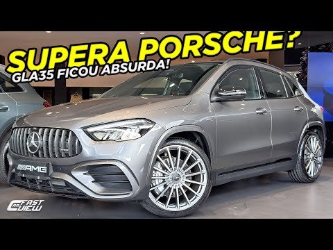 MERCEDES QUERENDO SER PORSCHE?! NOVO AMG GLA35 AMG 2024 COM PREÇO DE MACAN VALE A PENA?