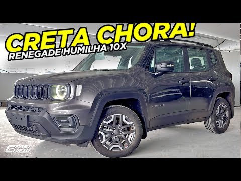 10X MELHOR QUE CRETA! NOVO RENEGADE 2025 +POTENTE E EQUIPADO NO MESMO PREÇO FAZ HYUNDAI E VW CHORAR!