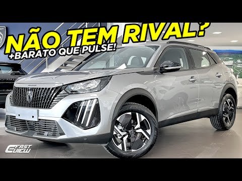 BATE FÁCIL TODOS OS RIVAIS! NOVO PEUGEOT 2008 2025 SUV +COMPLETO, POTENTE E BONITO NESSE PREÇO!