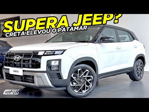 NOVO HYUNDAI CRETA 2025 E A CONTROVÉRSIA DO CÂMBIO VALE A PENA ARRISCAR? É MELHOR QUE RENEGADE?