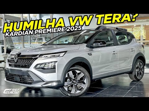 NOVO RENAULT KARDIAN PREMIERE 2025 +EQUIPADO E POTENTE QUE VW TERA É O MELHOR MINI SUV DA CATEGORIA?