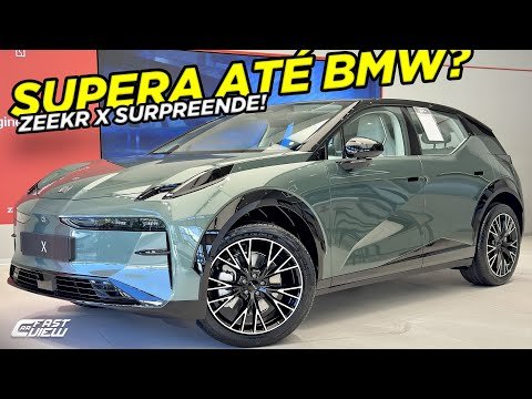 NOVO ZEEKR X 2025 MAIS LUXUOSO E POTENTE QUE BMW iX1 E VOLVO EX30 SURPREENDE EM TUDO!
