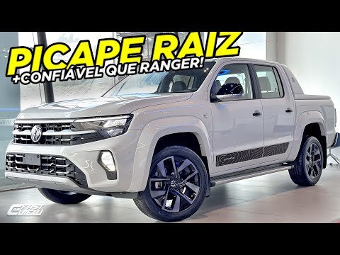 NOVA VOLKSWAGEN AMAROK 2025 IMBATÍVEL EM ESTABILIDADE, DESEMPENHO E CONFORTO! MELHOR V6 DAS PICAPES?