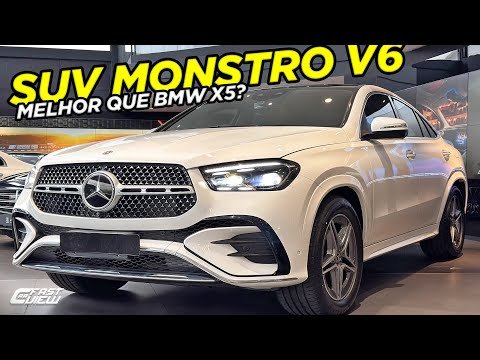 NOVO MERCEDES BENZ GLE 450 2025 BEBE POUCO NO DIESEL COM MOTOR V6, DESIGN ESPORTIVO E INTERIOR LINDO