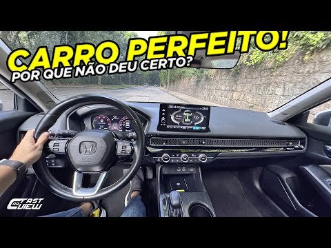 TEST DRIVE NOVO HONDA CIVIC HÍBRIDO MOSTROU CONSUMO INACREDITÁVEL, CONFORTO DE SUV E PREÇO DE BMW!