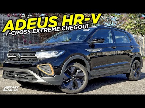 NOVO VOLKSWAGEN T-CROSS EXTREME 2026 +BARATO QUE HRV TURBO TRAZ GRADE ILUMINADA  E VISUAL EXCLUSIVO
