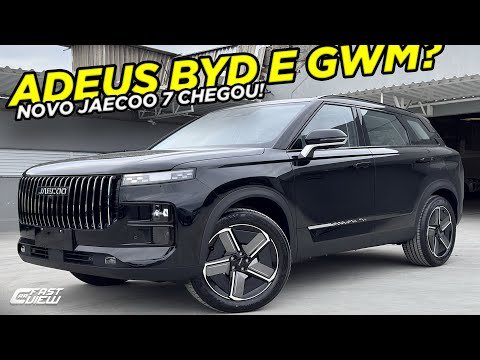 NOVO JAECOO 7 HÍBRIDO +POTENTE E BARATO QUE HAVAL H6, SONG PLUS E TIGGO 7 FAZ 30 KM/L E SERÁ LÍDER!