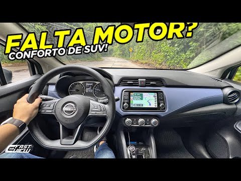 TEST DRIVE NOVO NISSAN VERSA 2025 SURPREENDEU NO CONFORTO! É ÓTIMA OPÇÃO PRA CIDADE, MAS O MOTOR…