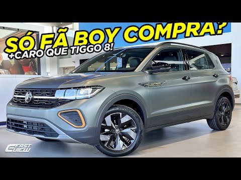 NOVO VOLKSWAGEN T-CROSS EXTREME 2026 VERDE OLIVER COM TETO SOLAR E ADAS COMPLETO PASSA DE R$200 MIL!