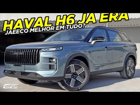 NOVO JAECOO 7 +POTENTE, SEGURO E COMPLETO QUE HAVAL H6, DESIGN DE LAND ROVER E 1300 KM DE AUTONOMIA!