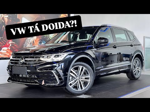 NOVO VOLKSWAGEN TIGUAN R LINE NÃO VENDE, PERDEU TUDO QUE ERA BOM E FICOU MAIS CARO! QUEM VAI QUERER?