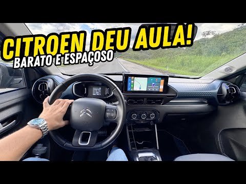 0 A 100 DE ESPORTIVO E CONFORTO DE SUV POR MENOS DE R$100 MIL! TEST DRIVE NOVO C3 TURBO SURPREENDEU!
