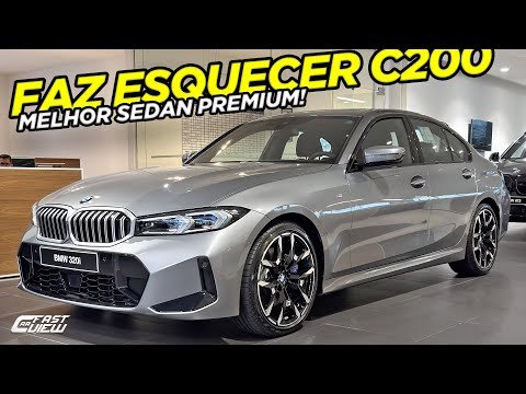 NOVA BMW 320I M SPORT 2025 TRAZ O MELHOR MOTOR, ACABAMENTO E DESIGN? POR QUE VENDE MENOS QUE C200?