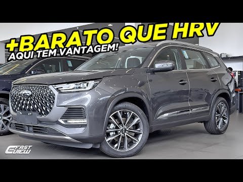 NOVO CAOA CHERY TIGGO 8 PRO 2025 TÁ DE GRAÇA QUANDO VEMOS O PREÇO DO HRV E TCROSS? ESSE VALE A PENA!