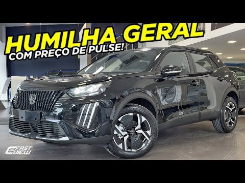 NOVO PEUGEOT 2008 2025 +BARATO QUE CRETA, T-CROSS E TRACKER SUPERA RIVAIS ATÉ NA VERSÃO +BÁSICA!