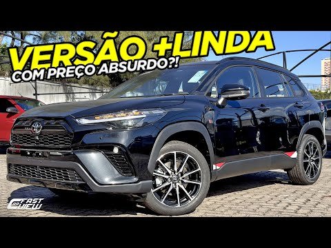 NOVO TOYOTA COROLLA CROSS GR SPORT 2026 +COMPLETO E +CARO AINDA FICA DEVENDO TECNOLOGIA DOS RIVAIS