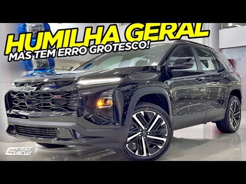 CHEVROLET ERROU NO MOTOR E NO PREÇO? NOVO EQUINOX RS 2025 TINHA TUDO PARA SER O MEULHOR SUV MÉDIO
