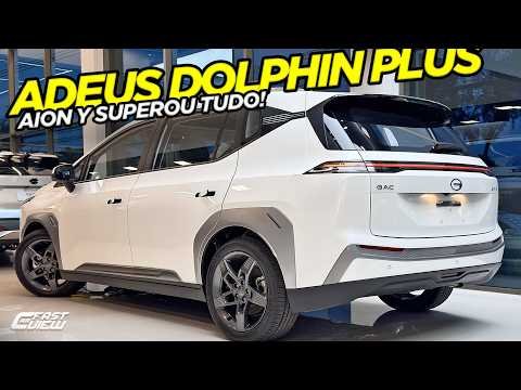 NOVO GAC AION Y ESPAÇO ABSURDO, AUTONOMIA DE 500 KM +EQUIPADO QUE DOLPHIN PLUS É ÓTIMA OPÇÃO!