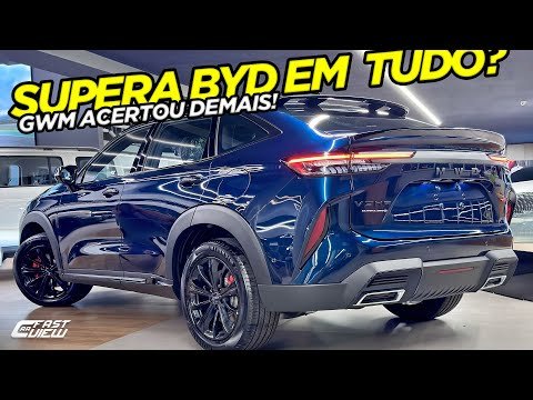 NOVO GWM HAVAL H6 GT 25/25 NOVA LANTERNA E +ITENS FAZ 28 KM/L! HÍBRIDO PERFEITO QUE NEM BYD SUPERA?